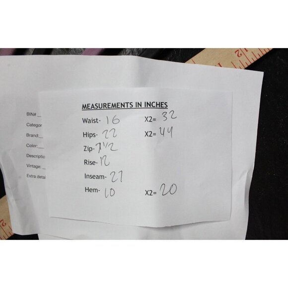 LL Bean Red Nylon Polyester Lined Insulated Pants Size 18 - Picture 10 of 10